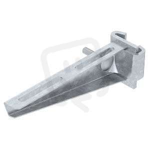 OBO AS 15 16 FT Výložník, pro závěs IS 8, B160mm, Ocel, žárově zinkováno