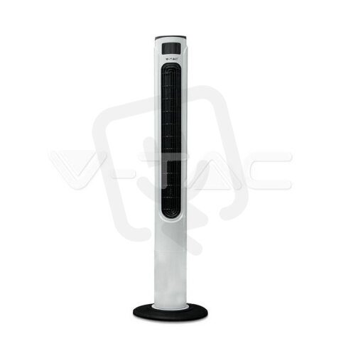 55W LED Tower Fan With Temperature Displ
