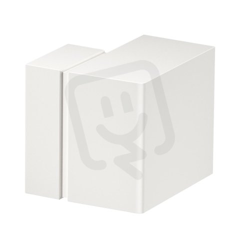Vnější roh OBO BRK AE70110 rws SIGNA BASE nastavitelný 119x137x120 čistě bílá