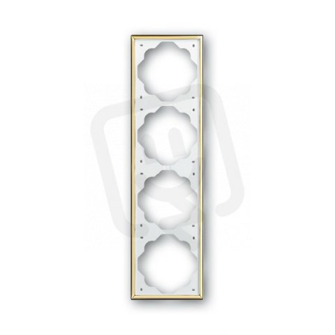 ABB Impuls 1754-0-3641 Rámeček čtyřnásobný,pro vodorovnou i svislou montáž