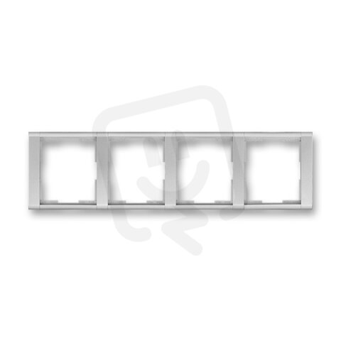 ABB Time 3901F-A00140 08H Rámeček čtyřnásobný,vodorovný,pro hořlavé podklady