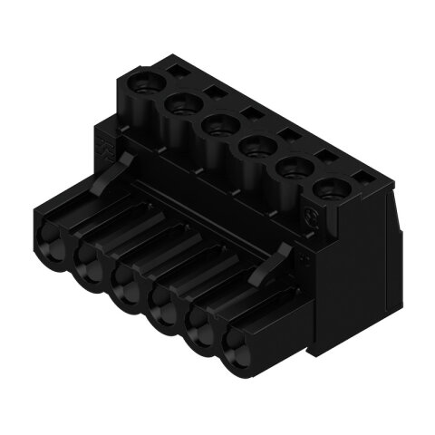 Zásuvný konektor DPS BLZP 5.00HC/06/180 AU BK BX WEIDMÜLLER 1172910000