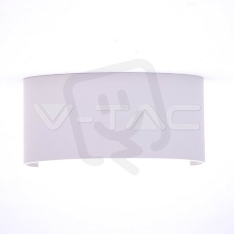 6W LED Wall Light Sand White IP54 3000K