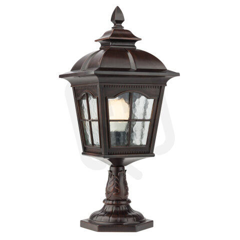 Sloupkové svítidlo YORK ST H56 E27 1X70W IP44 BR REDO 9652