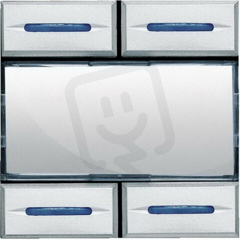 Legrand HC4673 BTAX AKTOR +OVLÁDAČ HLINÍK