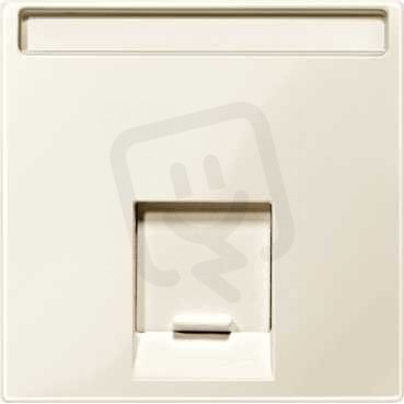 Merten Centrální deska datové zásuvky 1xRJ45 White Cream SCHNEIDER MTN469844