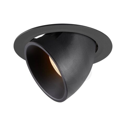 NUMINOS GIMBLE XL, zápustné stropní svítidlo černé 2700 K 40° SLV 1006032
