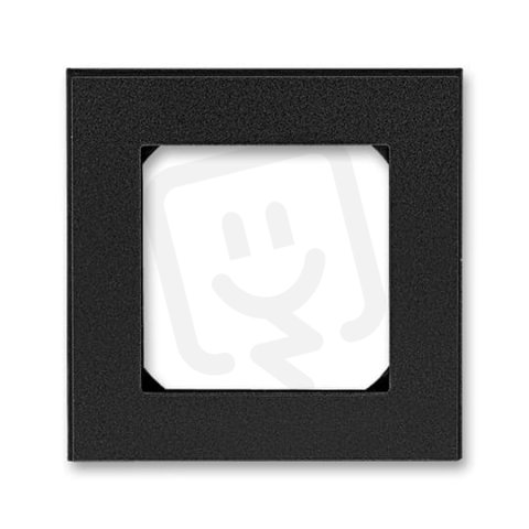 ABB Levit M Jednorámeček (3901H-A05010 63) onyx/kouřová černá BLISTR
