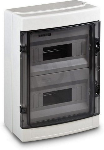 Rozvodnice nástěnná IP65, 24 mod., 420x295x140mm SEZ-CZ D-BOX plus 24