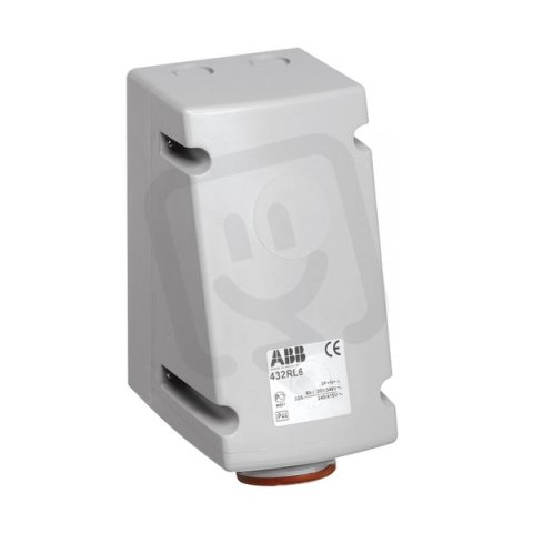 ABB 2CMA168428R1000 Zásuvka nástěnná pro smyčkování, 5p., 32 A, IP44, 6 h