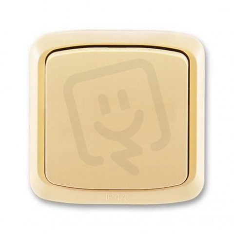 ABB Tango 3558A-06940 D Přepínač střídavý,s krytem a rámečkem,řazení 6,IP44