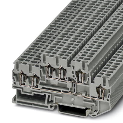 STTB 2,5-TWIN Dvoupatrová svornice pružinová 3038516