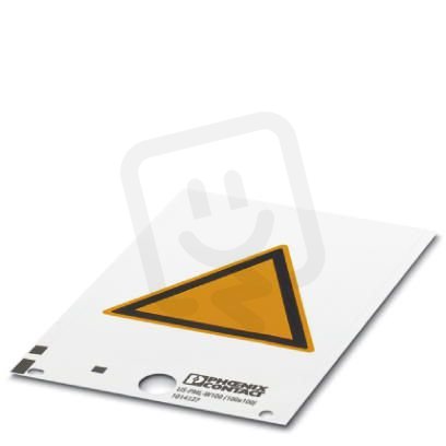 US-PML-W100 (100X100) Výstražný štítek 1014127