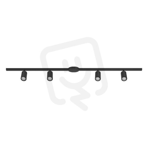 Systém EASYT SET 4 SPOTS GU10 černá 4X10W IP20 EGLO 901652