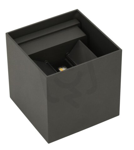 Fasádové svítidlo VALIT 12W 4000K 1100lm IP65 čtverec grafit BEMKO 107190