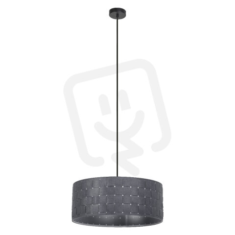 Závěsné svítidlo LEDVANCE Decor Felt Weaving Pendant 480 mm 3XE27 Dark Gray