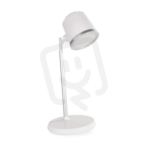 LED stolní lampa ABBIE, nabíjecí, bílá EMOS Z7636W