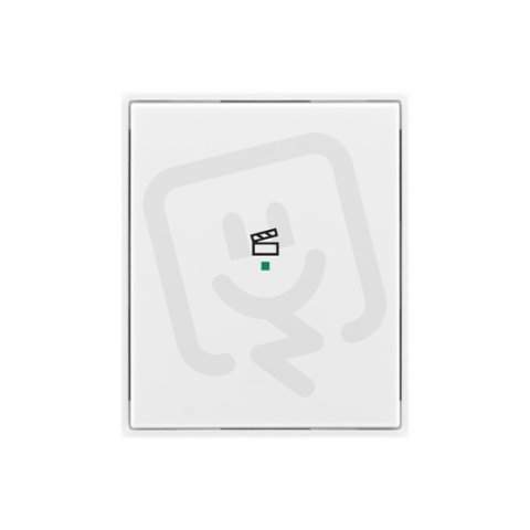 ABB Element,Time Kryt 1násobný symbol scény bílá/bílá 6220E-A01003 03
