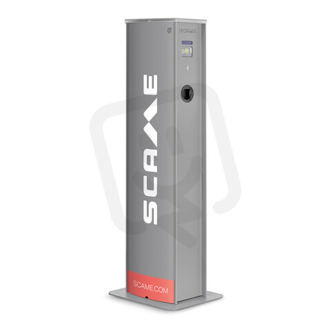 SCAME Nabíjecí stanice SCAME 2x zásuvka T2, výkon 2x22kW, 400V/63A