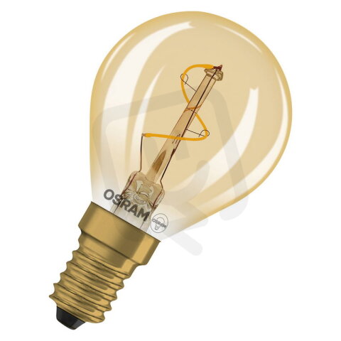 Vintage 1906Ž LED CLASSIC P 1.8W 822 Gold E14 OSRAM 4099854551901
