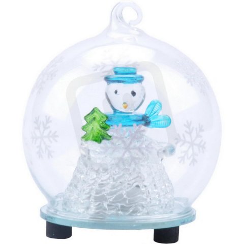 Vánoční dekorace SNĚHOVÁ KOULE LED GLOBO 23212-12