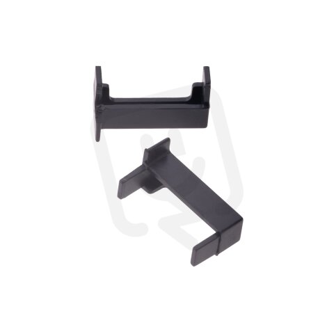 Pár koncovek profilu 2SP-C černé T-LED 096658