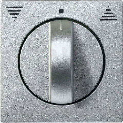 Centrální deska, Merten System M, pro žaluzie, aluminium, matný plast 569860