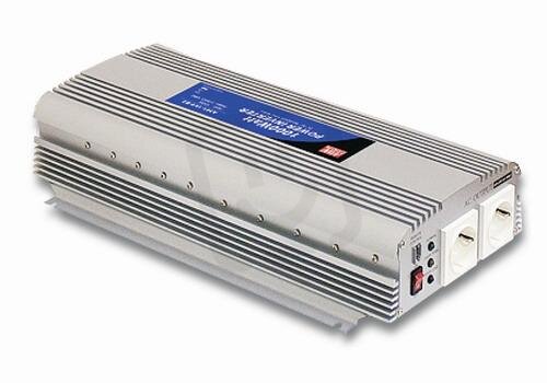 Střídač DC/AC 1700W 12V/230V MEAN WELL A301-1K7-F3