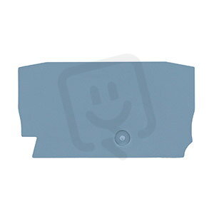 Koncová přepážka EFC.2/2+2/PT/BL modrá MOREK EFC221BL