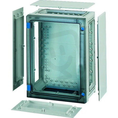 Prázdná skříň ENYSTAR, 216x306x136mm, průhledné dveře HENSEL FP 0211