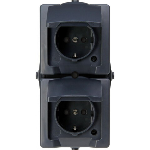 136915009 NAUTIC - double earthed socket