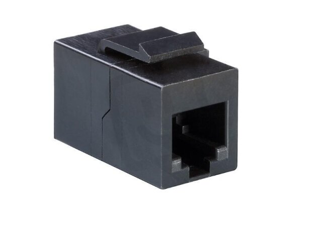Bachman 940.085 Modul Keystone ISDN RJ12, pro RJ45/RJ45, nestíněný černý