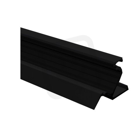 Rohový profil pro LED pásky ORO PROFIL UNI COR BLACK 1M LED-POL ORO11070