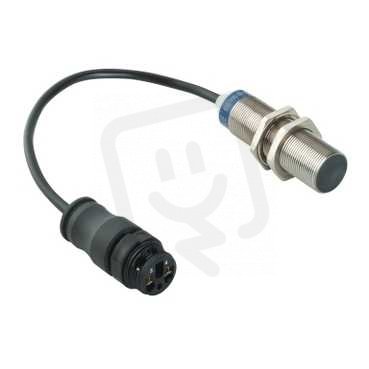 Schneider xS518B1DAL01B Indukční čidlo,kov.válcové pr.18,Z,2-drát,12-48VDC