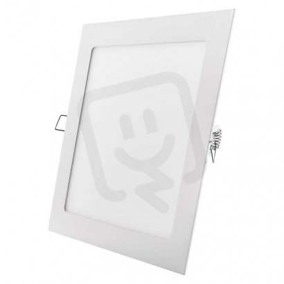 LED vestavné svítidlo PROFI, čtvercové, bílé, 18W teplá bílá EMOS ZD2141