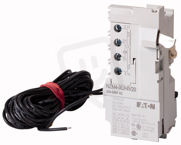 Eaton 266258 Podpěťová spoušť pro NZM4, 2odd.pk, 24V= NZM4-XUHIV2024DC