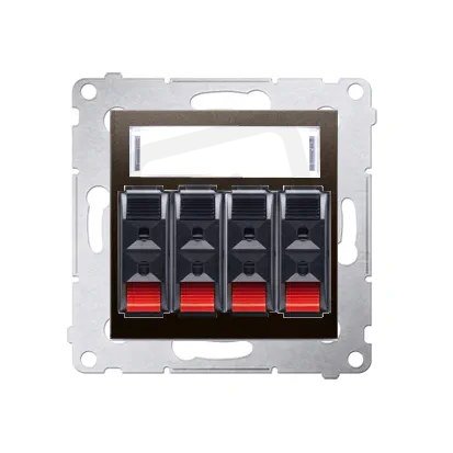 DGL34.01/46 Ctyřnásobná zásuvka reproduk