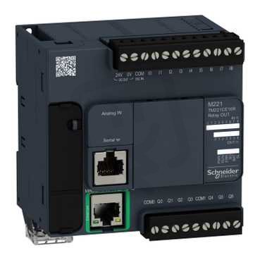 Schneider TM221CE16R PLC Modicon M221,100-240VAC,9DI,7DQ(relé)