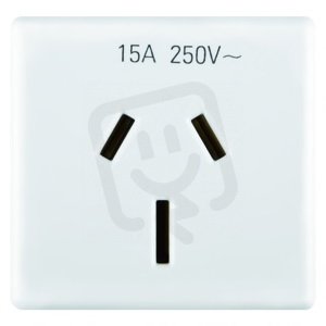 Gewiss GW20356 SYSTEM Modul zásuvky 2P+E 15A 250V, AUT, bílá