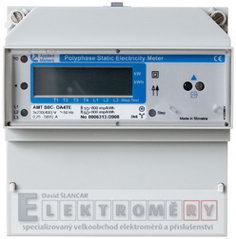 E465 Elektroměr AMT B0C-OA4TE  5 - 65 A CZ CEJCH, 2 sazbový