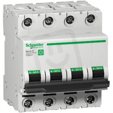 Jistič Multi9 C60SP 4P B 40A 5kA 480Y/277V UL1077 SCHNEIDER M9F21440