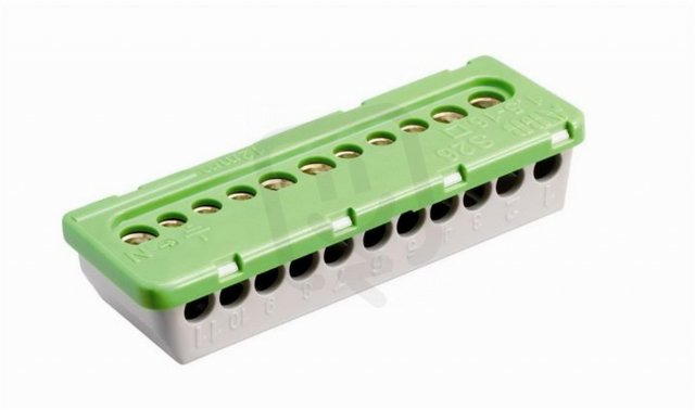 Svorky PE šroubové PEK/S11 11 svorek 5x16mm2+6x6mm2 ABB 1SPE007715F0742
