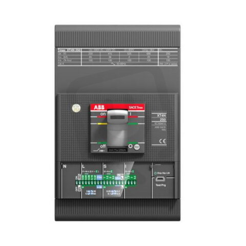 Výkonový jistič XT4H 250 Ekip LSIG In=250A 3p F F ABB 1SDA068530R0001
