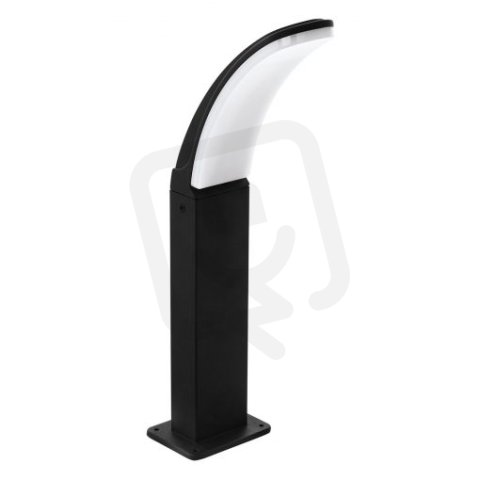 Venkovní svítidlo se soklem FIUMICINO LED černá/bílá 11,5W IP44 EGLO 98151