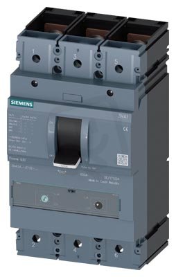 Jistič 3VA14, 630A 110kA/415V, Ir 440÷630A,Ii (4÷8)x In, 3P přední přívod