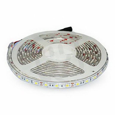 LED Strip SMD5050 60 LEDs Red Waterproof, VT-5050 IP65 V-TAC SKU2152