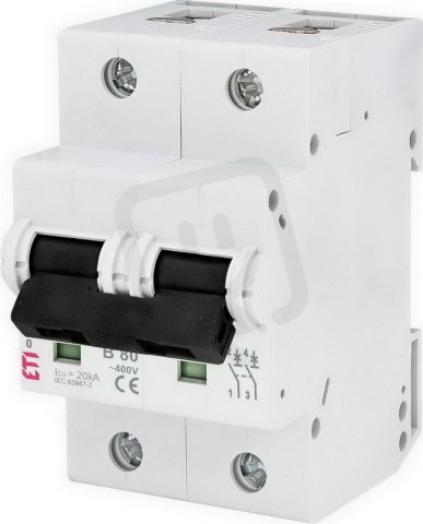 Jistič ETIMAT 10 2p B80 20kA ETI 002123731