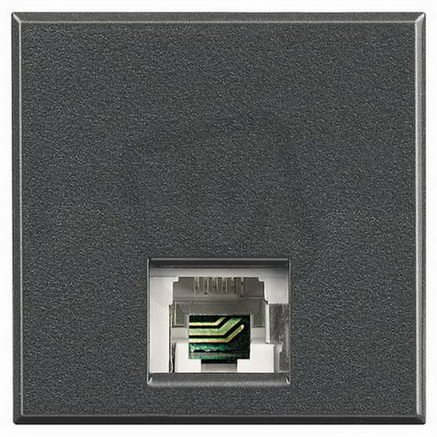 Legrand HS4258/11D BTAX ZÁSUVKA RJ11 2M ANTRACIT