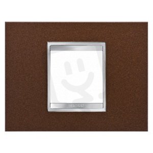 Chorus Rámeček Lux, 2 násobný, oxidovaný kov GEWISS GW16202MD