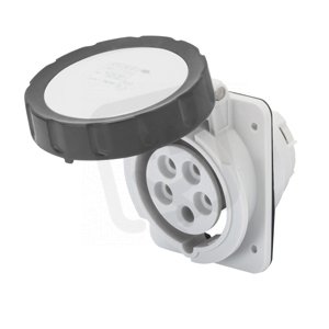 Zásuvka zapuštěná, 10° 3pól.+E 16A 500V 7H IP67 GEWISS GW62233H